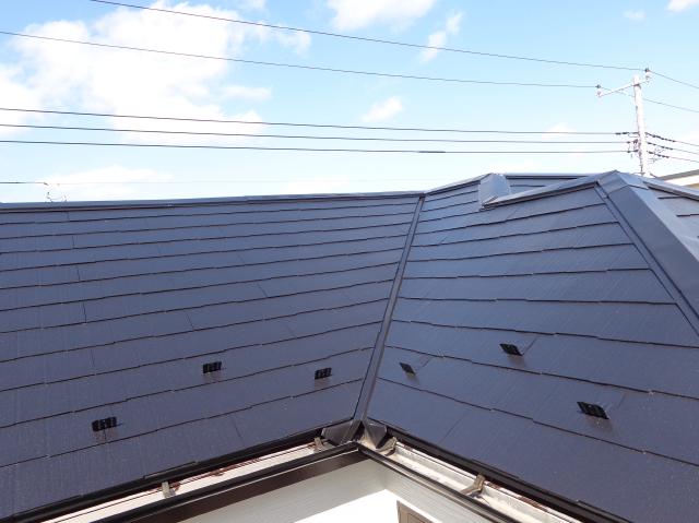 野田市 K様邸 屋根塗装と外壁塗装事例