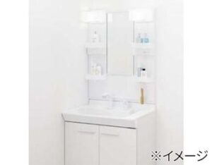 LIXIL オフト 1面鏡 開き戸 w-750